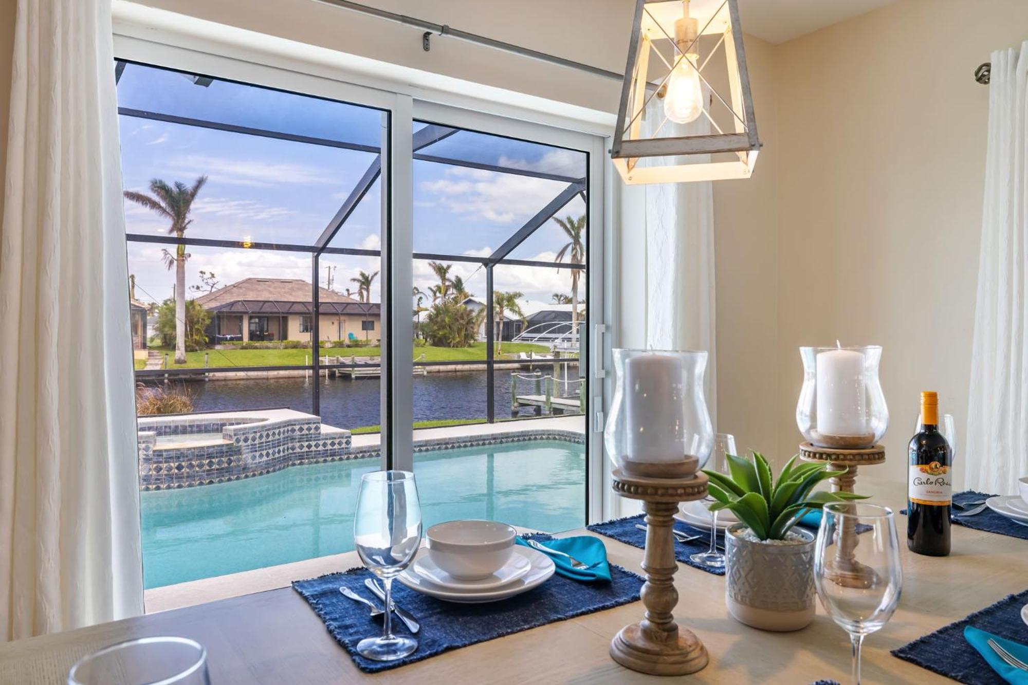 Fully Remodeled Electric-Heated Pool Home On Gulf-Access Canal - Villa Sunny Cape Coral Esterno foto