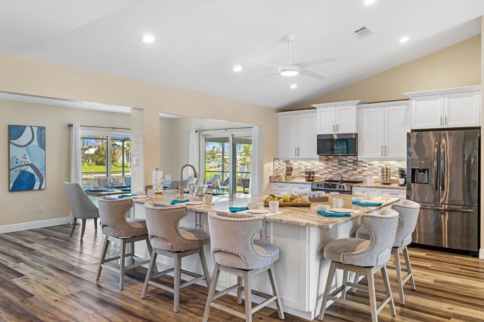 Fully Remodeled Electric-Heated Pool Home On Gulf-Access Canal - Villa Sunny Cape Coral Esterno foto